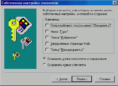Для создания записи для пользователя